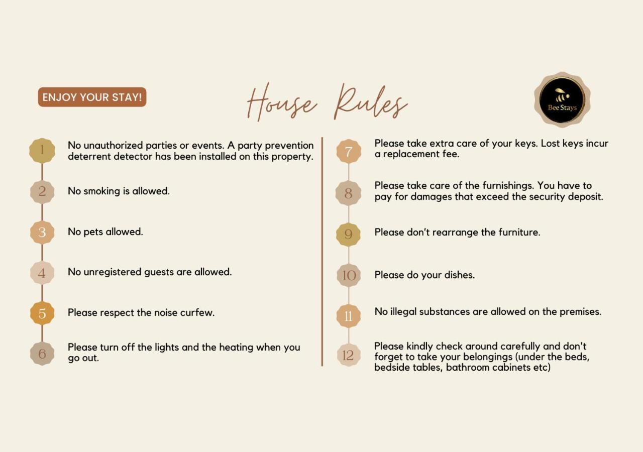 Bee Stays - Maliston House Great Sankey ภายนอก รูปภาพ